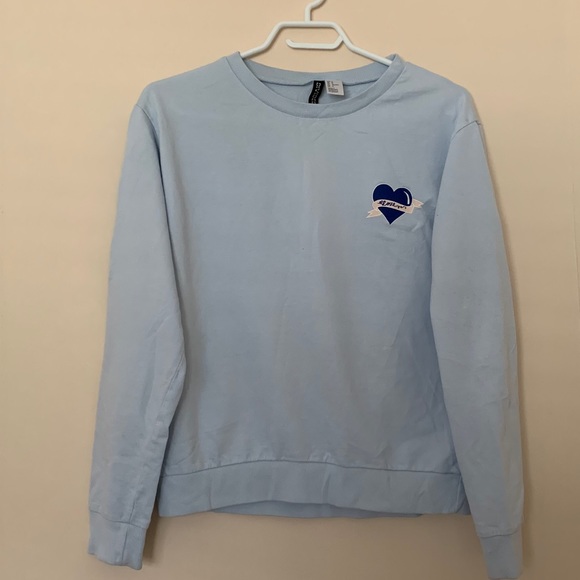 🦋2/$15🦋 Baby Blue Long Sleeve Tee - Picture 1 of 4